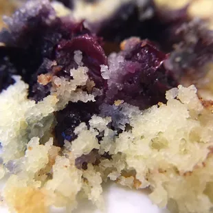 Piece of Blueberry Cake