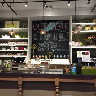 Ordering area of the Cafe