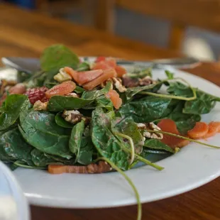 Strawberry Rhubarb Salad - IG: @nelson_eats