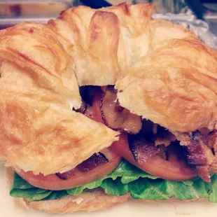 BLT on Croissant
