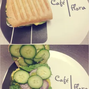 Veggie panini