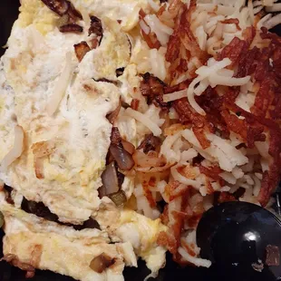 Colorado Omelete and Hashbrowns