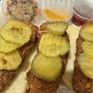 Hot Chicken Tender Trio