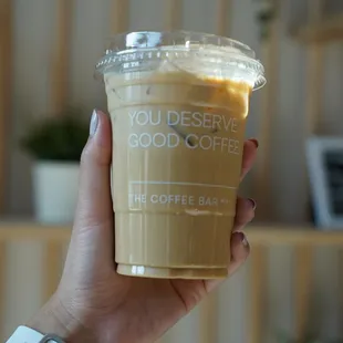 Iced Vanilla Latte