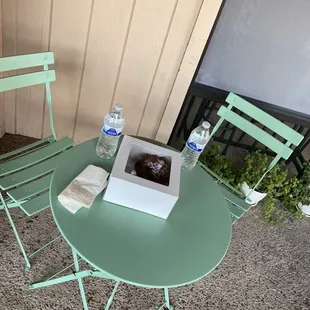Outside seating