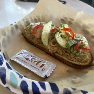 Tuna and Swiss Melt Sandwich