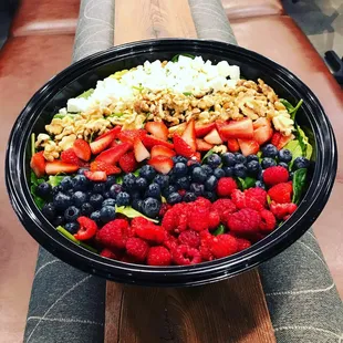 a bowl of fruit salad