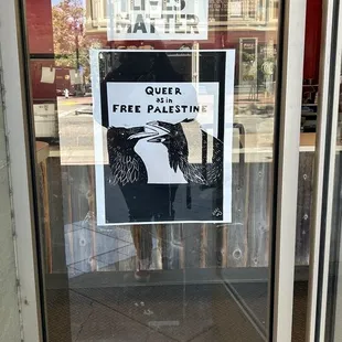 Queer as in FREE PALESTINE