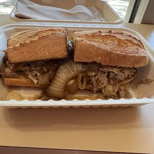 Adobo sandwich