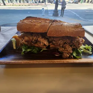 Shredded Pork Sandwich