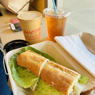 Peppered Turkey Sandwich