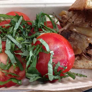Sandwich and Salad