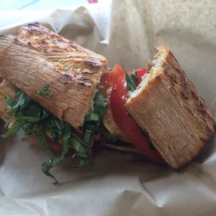 Tomato Mozzarella Sandwich