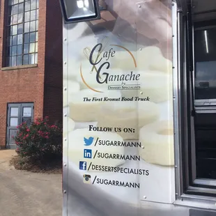 Cafe ganache now a food truck