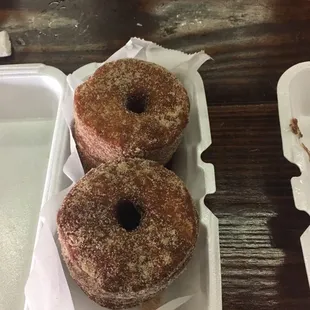Cinnamon glaze cronut