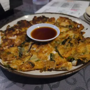 seafood pancake $10