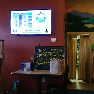 Ordered the lunch special.