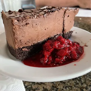 Chocolate mousse cake