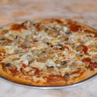 Thin crust brick oven pizza. Best pizza in the universe! Just sayin..