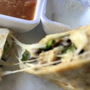 Chicken, Spinach &amp; Mushroom.