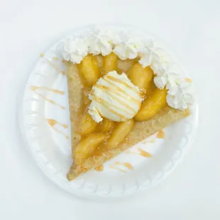 Caramel Apple Crepe