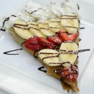 Strawberry and Banana Crepe