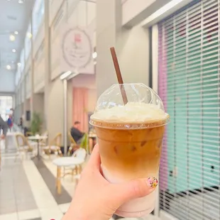 I might have ventured out and had an iced cafe au lait