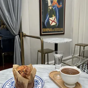 TURKISH COFFEE &amp; BLUEBERRY MUFFIN