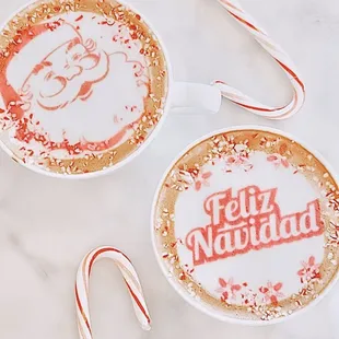 Printed Peppermint Mocha