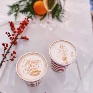 Printed Latte