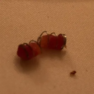 This is the spring from the pasta.