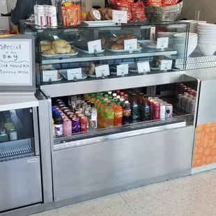 Pastries, other food items &amp; drinks