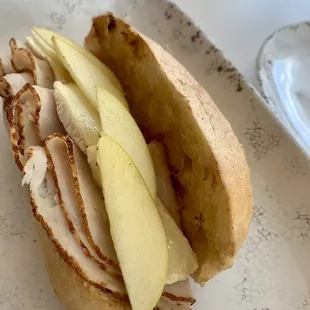 Turkey and Brie Sandwich