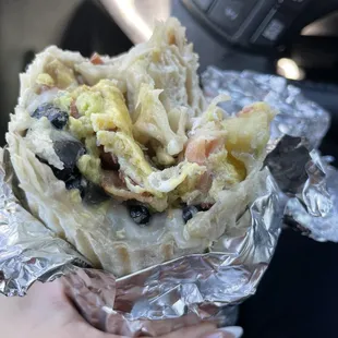 Breakfast burrito
