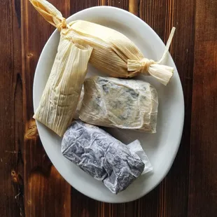 Great news! We have tamales yeaa!! Yum! Yum!