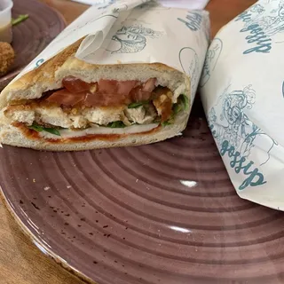 Crispy Chicken & Mozzarella Sandwich