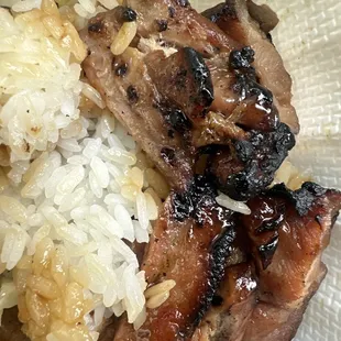 chicken was way overcooked