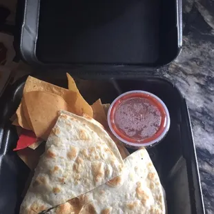 Hot Chick Quesadilla