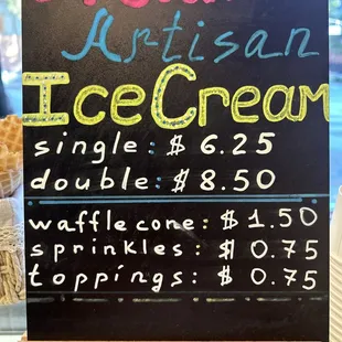 IceCream Menu