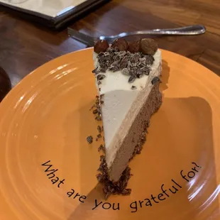 Vegan cheesecake