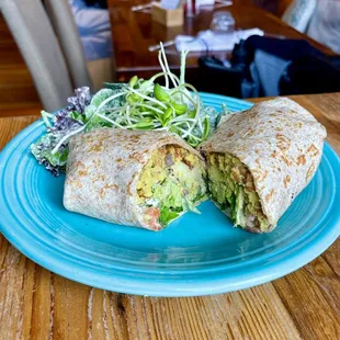 I am abundant (mung bean wrap)