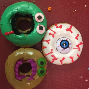 donuts, dough desserts, food