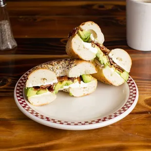 Cream cheese Bacon And Avocado