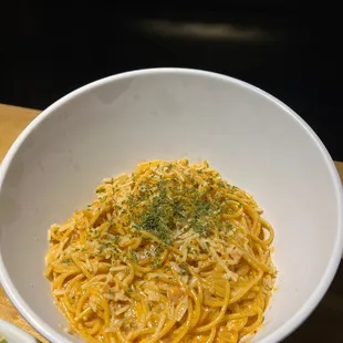 Kimchi pasta