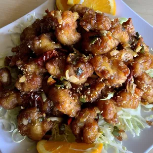 Spicy Stir Fried Seafood