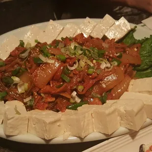 Kimchi Tofu