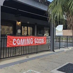 Closed. New place coming.