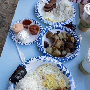 Solid Breakfast after a 4:30am hike