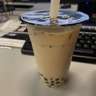 Lavender boba