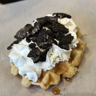 Free waffle promo until 10/30 (you have to ask for it though)